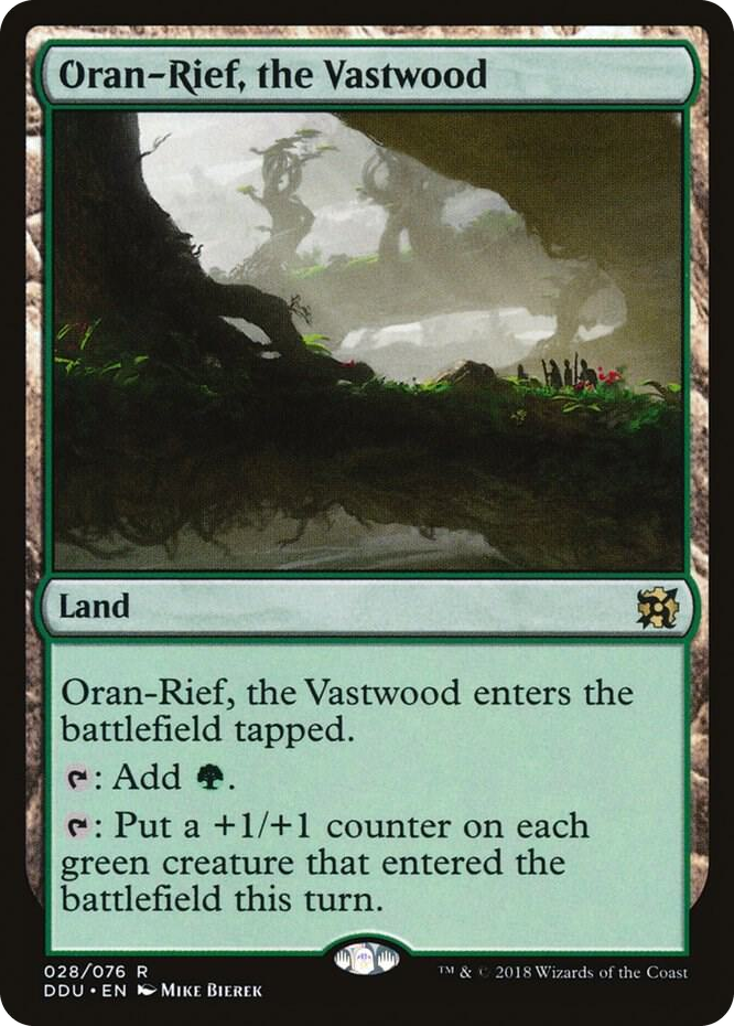 0028 Oran-Rief, the Vastwood R Duel Decks: Elves vs. Inventors