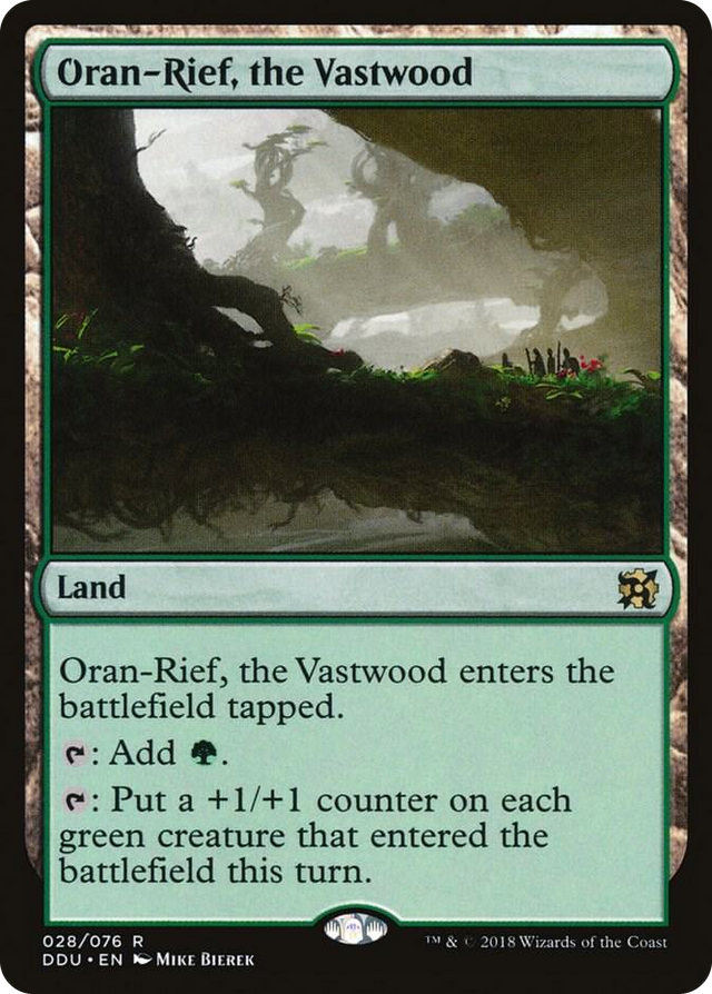 0028 Oran-Rief, the Vastwood R Duel Decks: Elves vs. Inventors