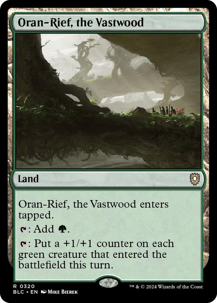 0320 Oran-Rief, the Vastwood R Commander: Bloomburrow