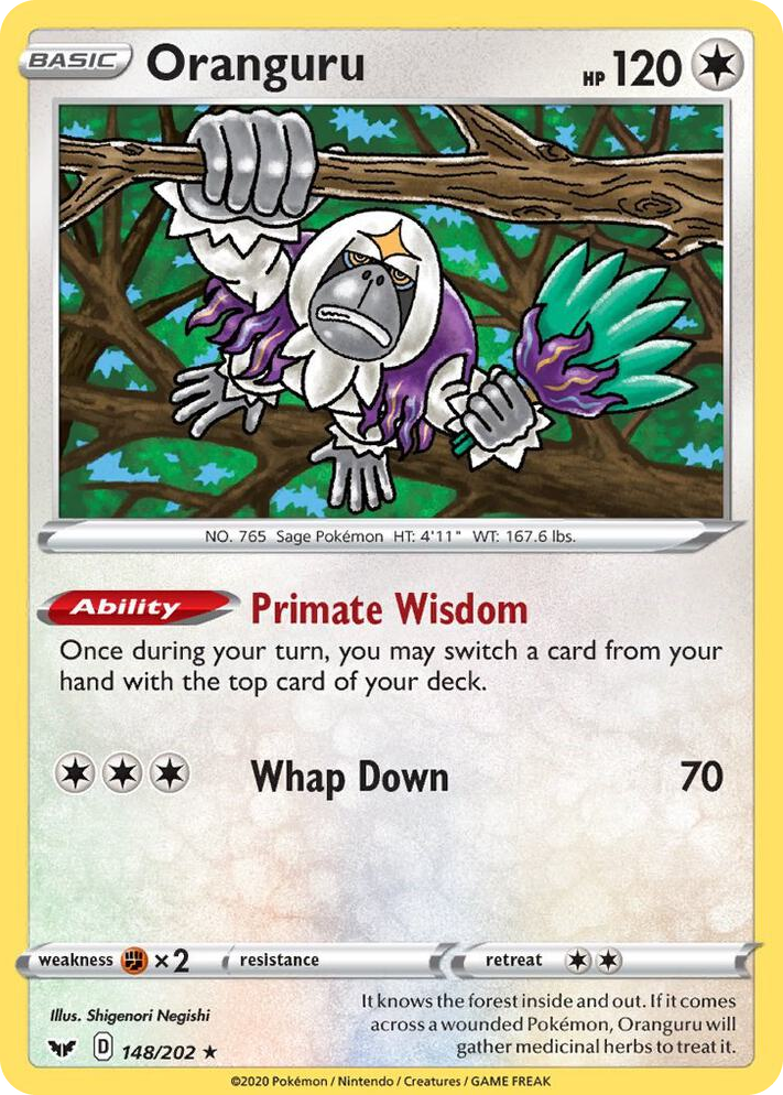 0148 Oranguru Rare Deck Exclusives