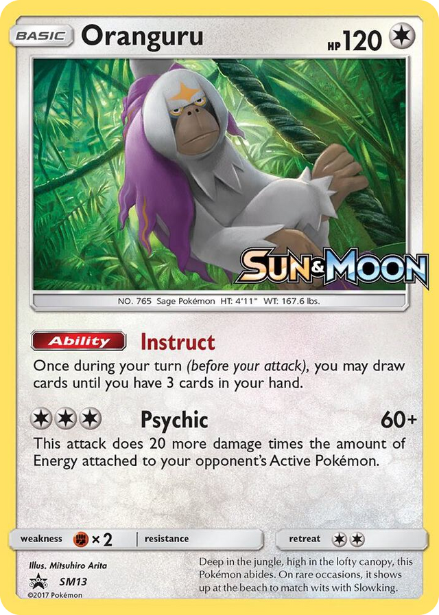 SM013 Oranguru - SM13 (Prerelease) Promo SM Promos
