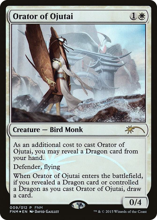 Orator of Ojutai #9 P - FNM Promos Pokemon card