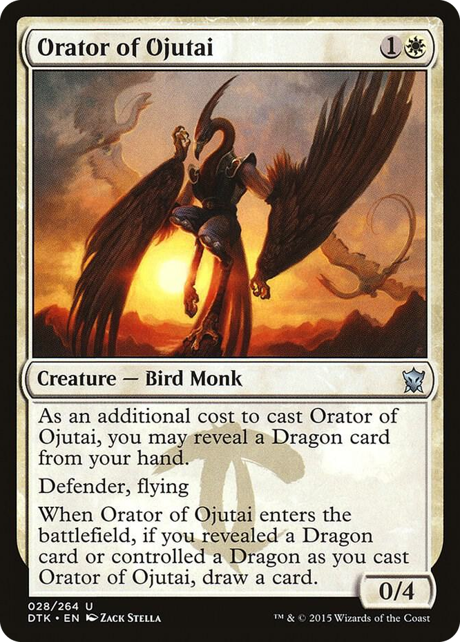0028 Orator of Ojutai U Dragons of Tarkir
