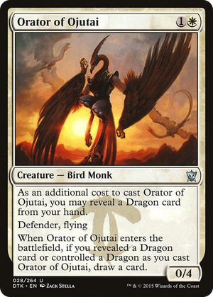 0028 Orator of Ojutai U Dragons of Tarkir