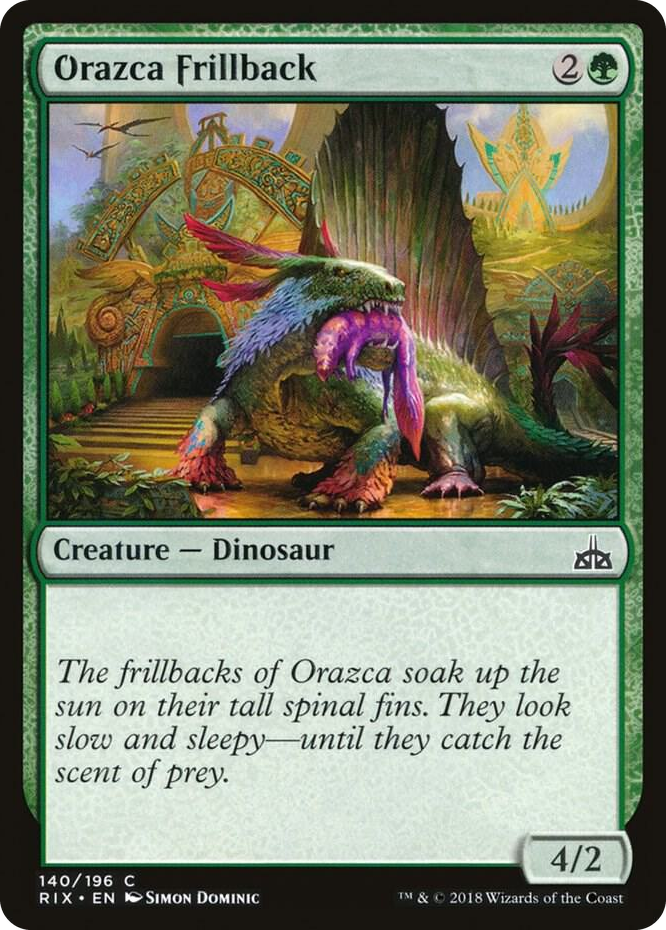 0140 Orazca Frillback C Rivals of Ixalan