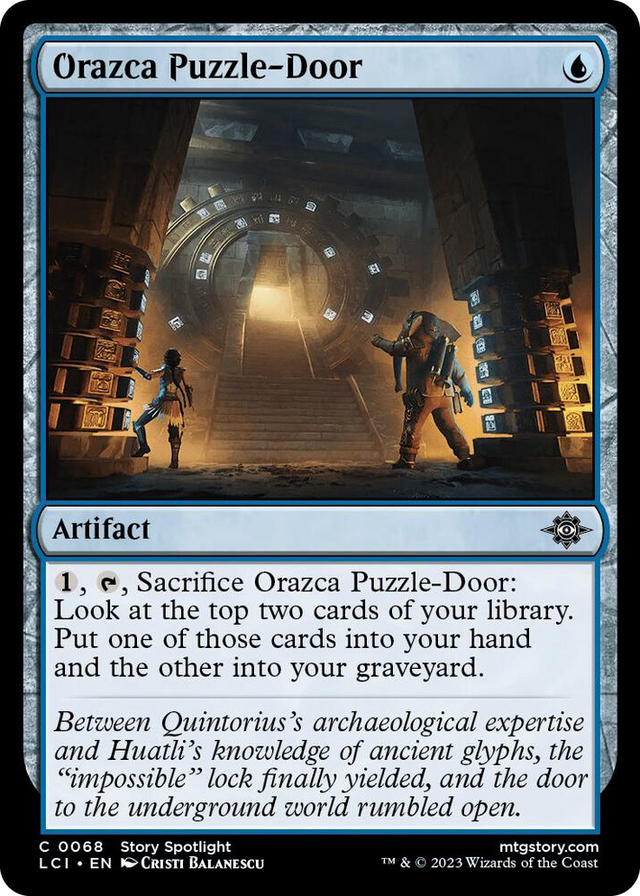 0068 Orazca Puzzle-Door C The Lost Caverns of Ixalan