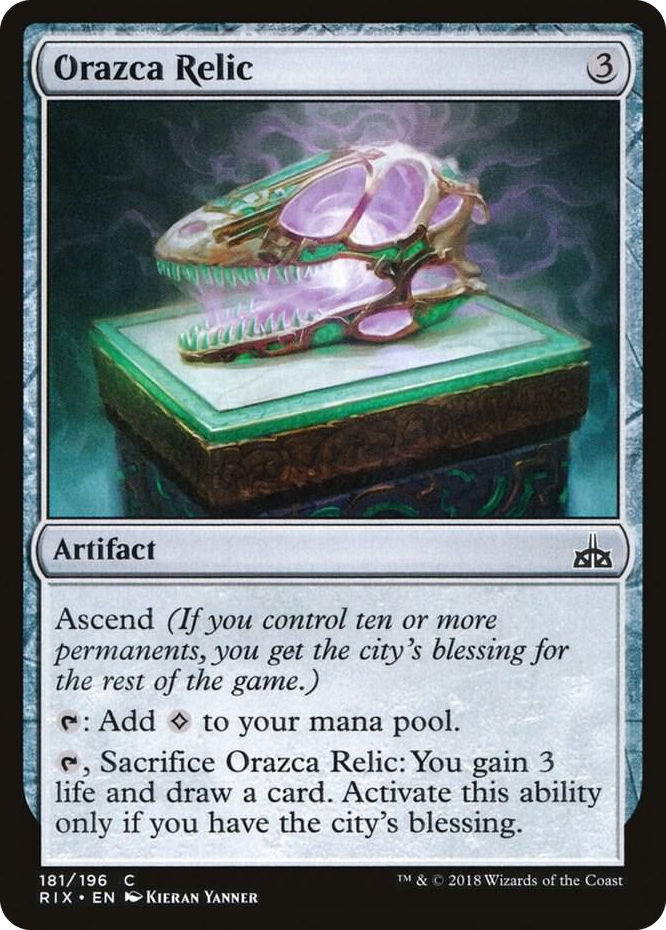 0181 Orazca Relic C Rivals of Ixalan