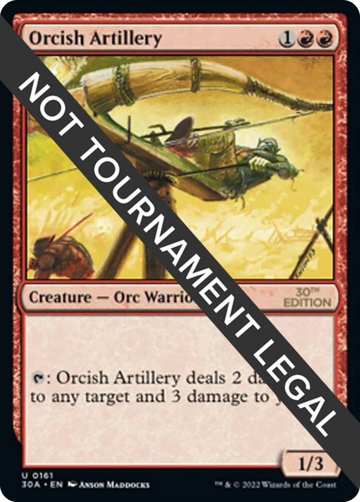 0161 Orcish Artillery U 30th Anniversary Edition