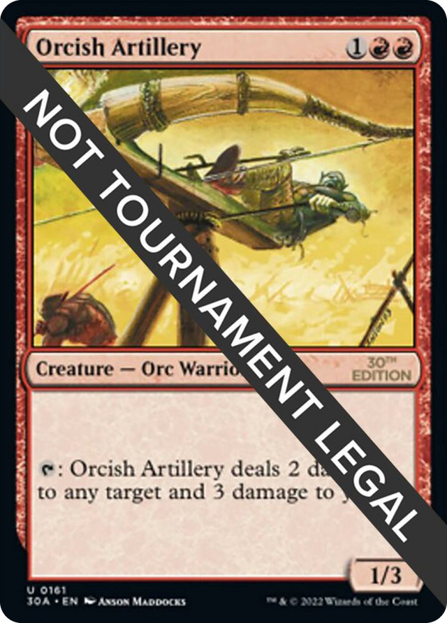 0161 Orcish Artillery U 30th Anniversary Edition