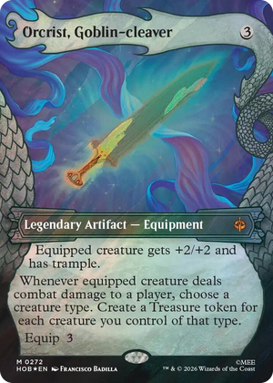 0272 Orcrist, Goblin-cleaver (Showcase) (Surge Foil) M The Hobbit
