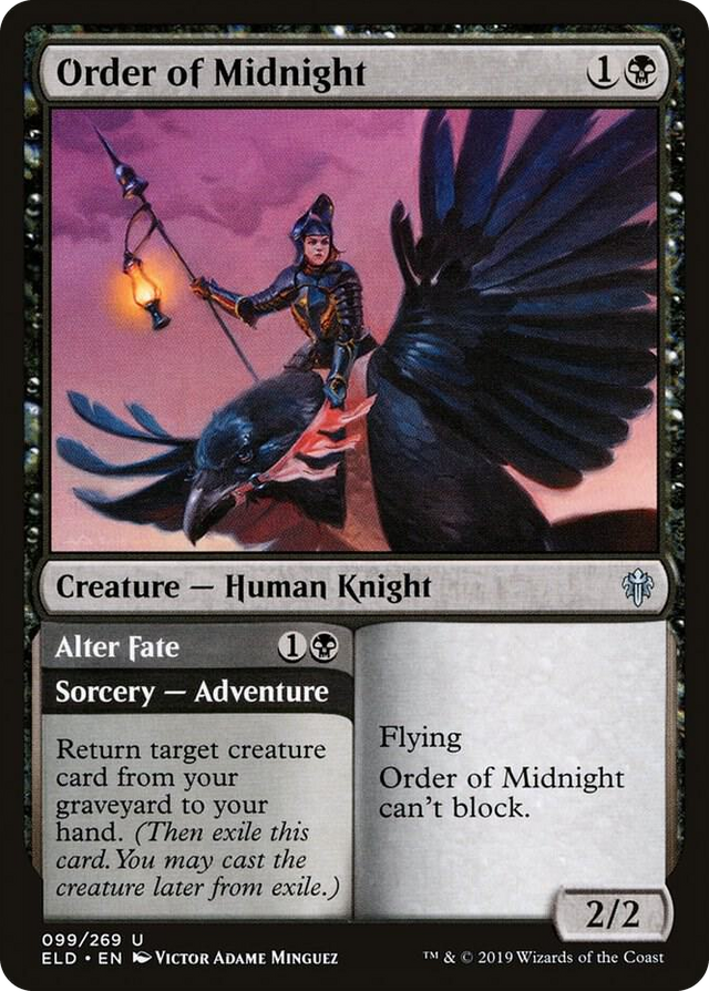 0099 Order of Midnight U Throne of Eldraine