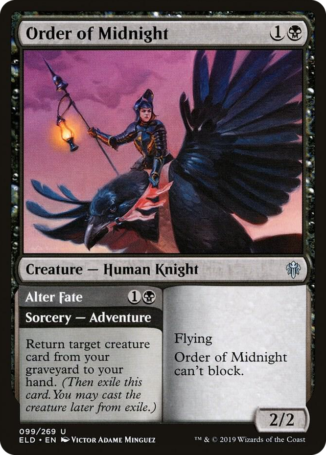 0099 Order of Midnight U Throne of Eldraine