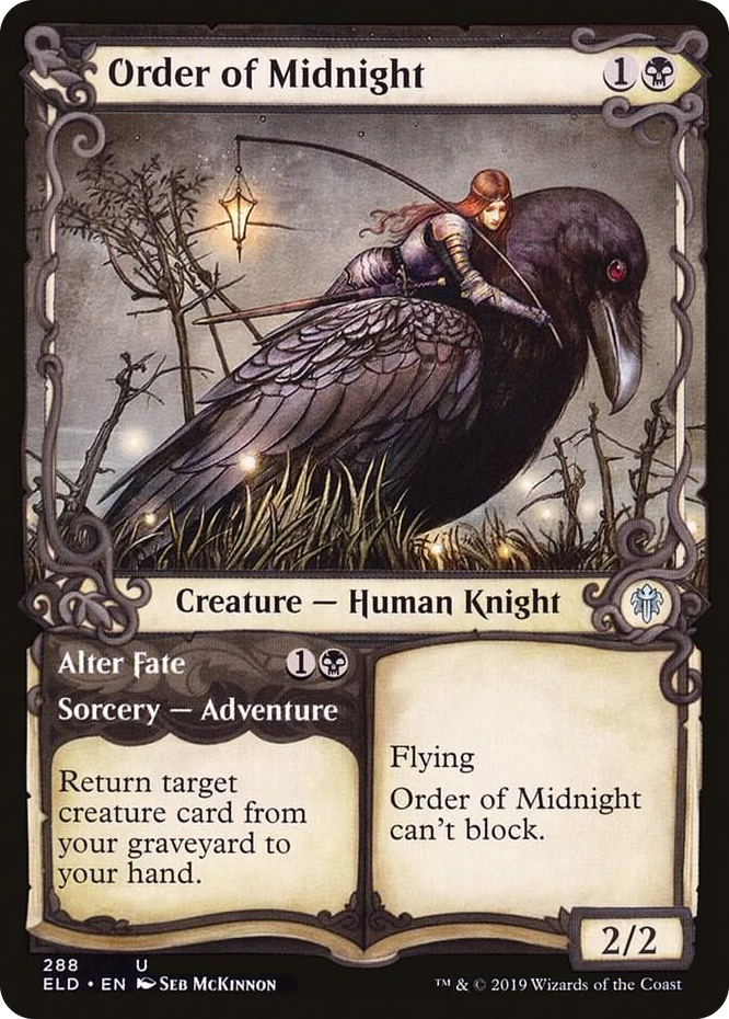 0288 Order of Midnight (Showcase) U Throne of Eldraine