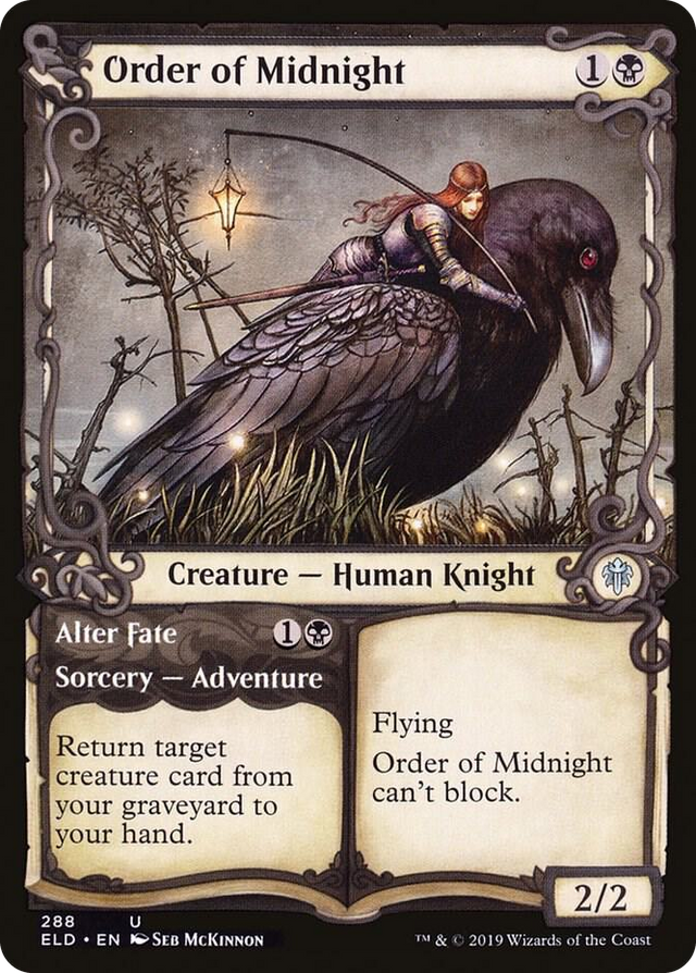 0288 Order of Midnight (Showcase) U Throne of Eldraine