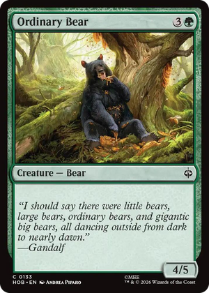 0133 Ordinary Bear C The Hobbit