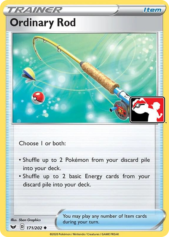0171 Ordinary Rod Uncommon Prize Pack Series Cards