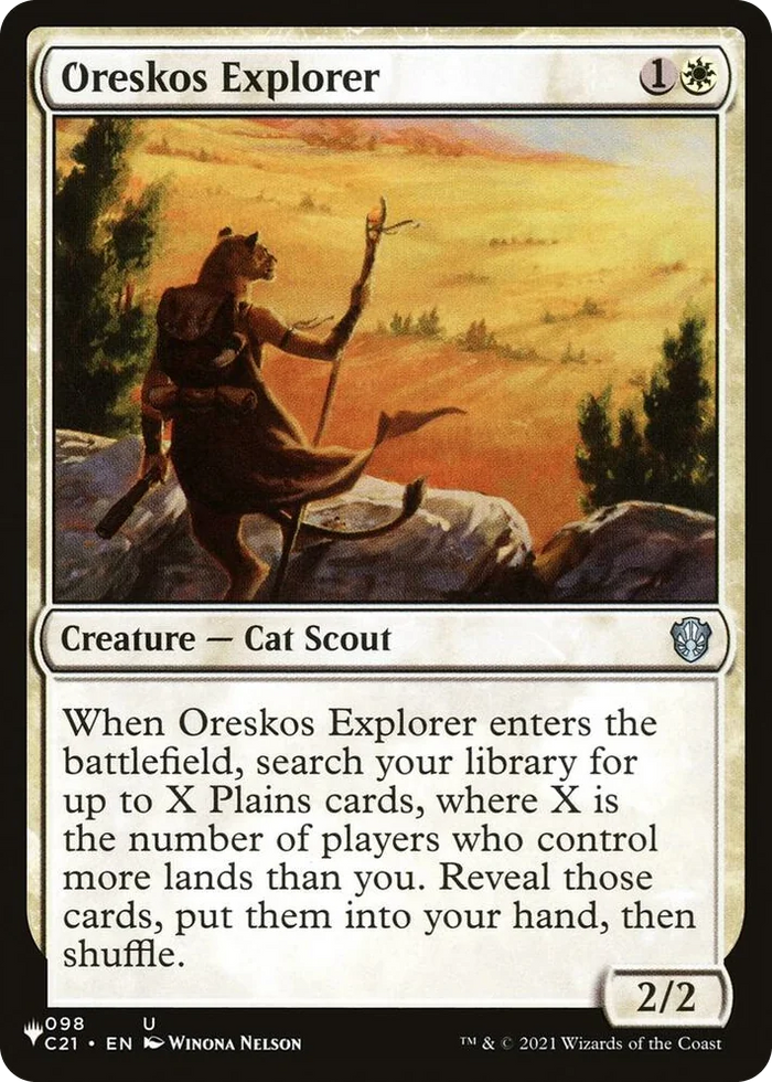 0098 Oreskos Explorer U The List Reprints