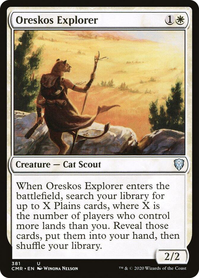 0381 Oreskos Explorer U Commander Legends