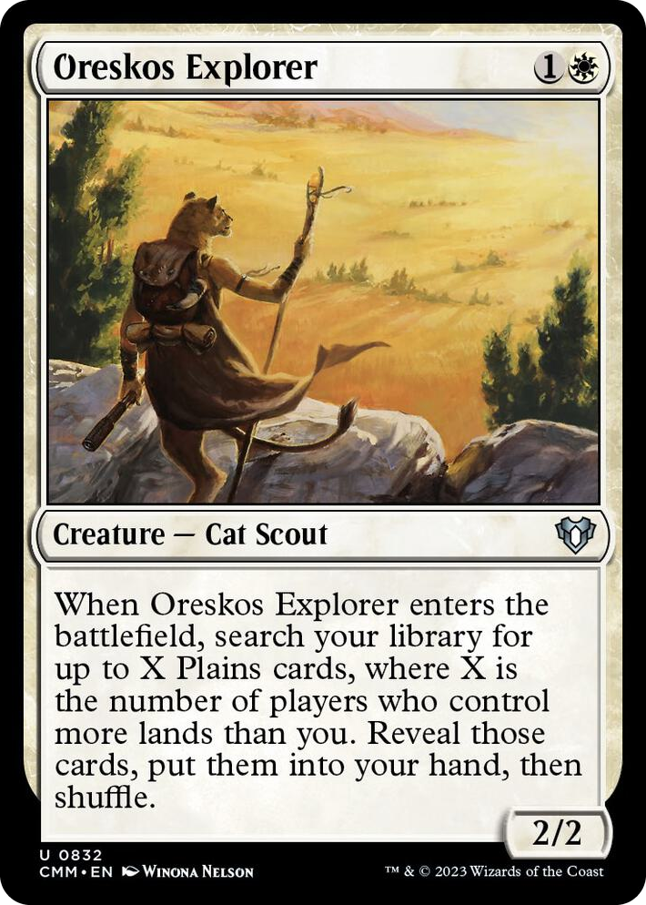 0832 Oreskos Explorer U Commander Masters