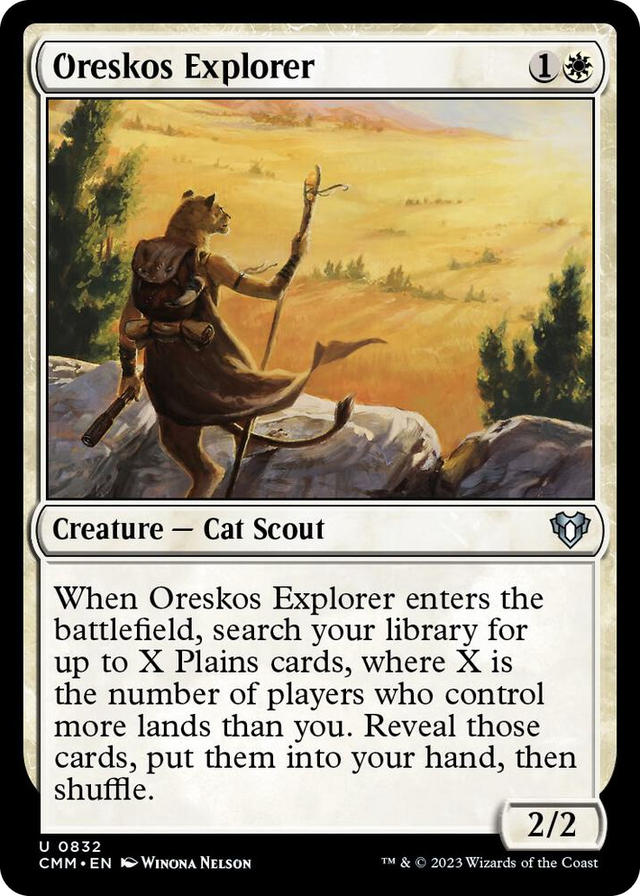 0832 Oreskos Explorer U Commander Masters