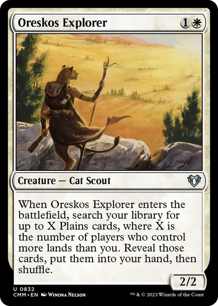 0832 Oreskos Explorer U Commander Masters