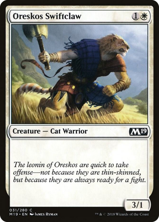 0031 Oreskos Swiftclaw C Core Set 2019