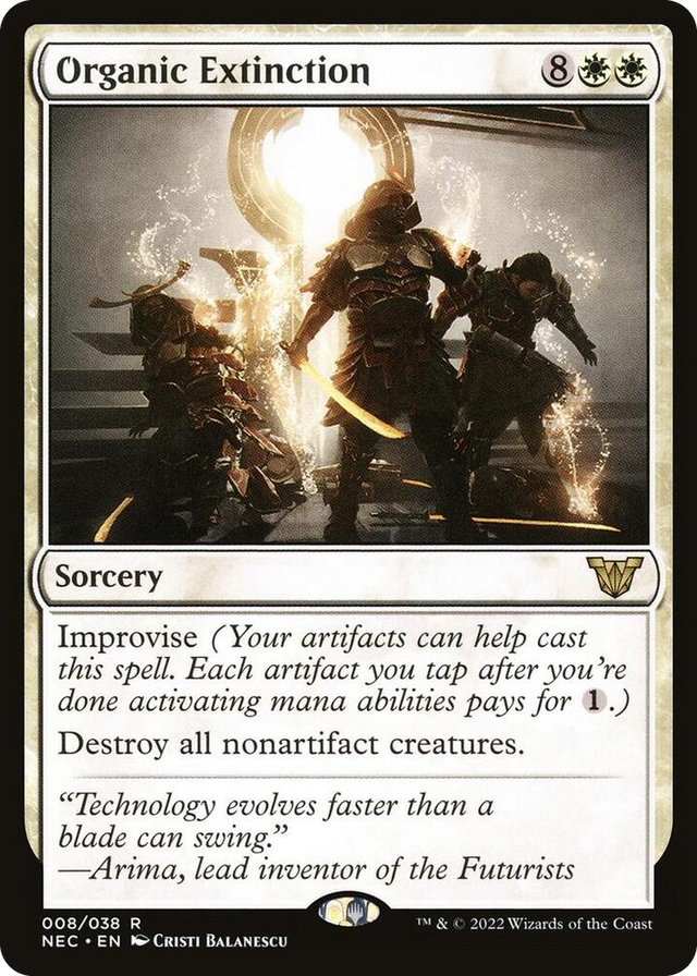 0008 Organic Extinction R Commander: Kamigawa: Neon Dynasty