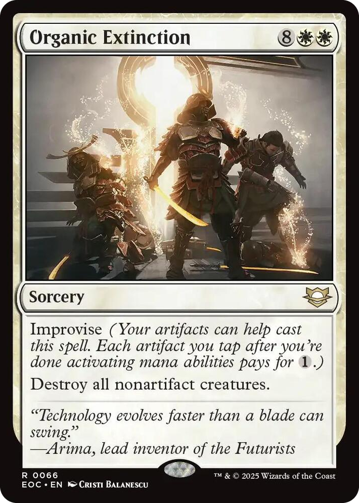 0066 Organic Extinction R Commander: Edge of Eternities