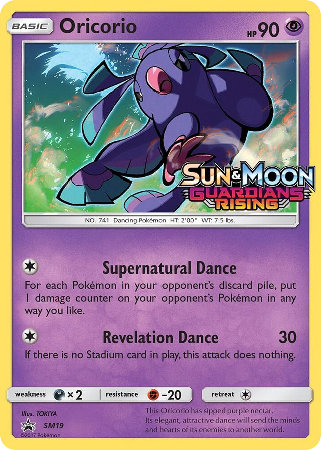 SM019 Oricorio - SM19 (Prerelease) Promo SM Promos