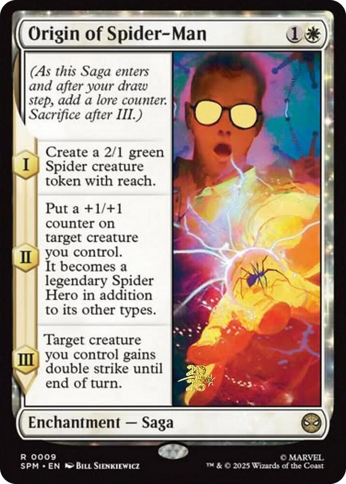 Origin of Spider-Man #9 R - Prerelease Cards Pokemon card