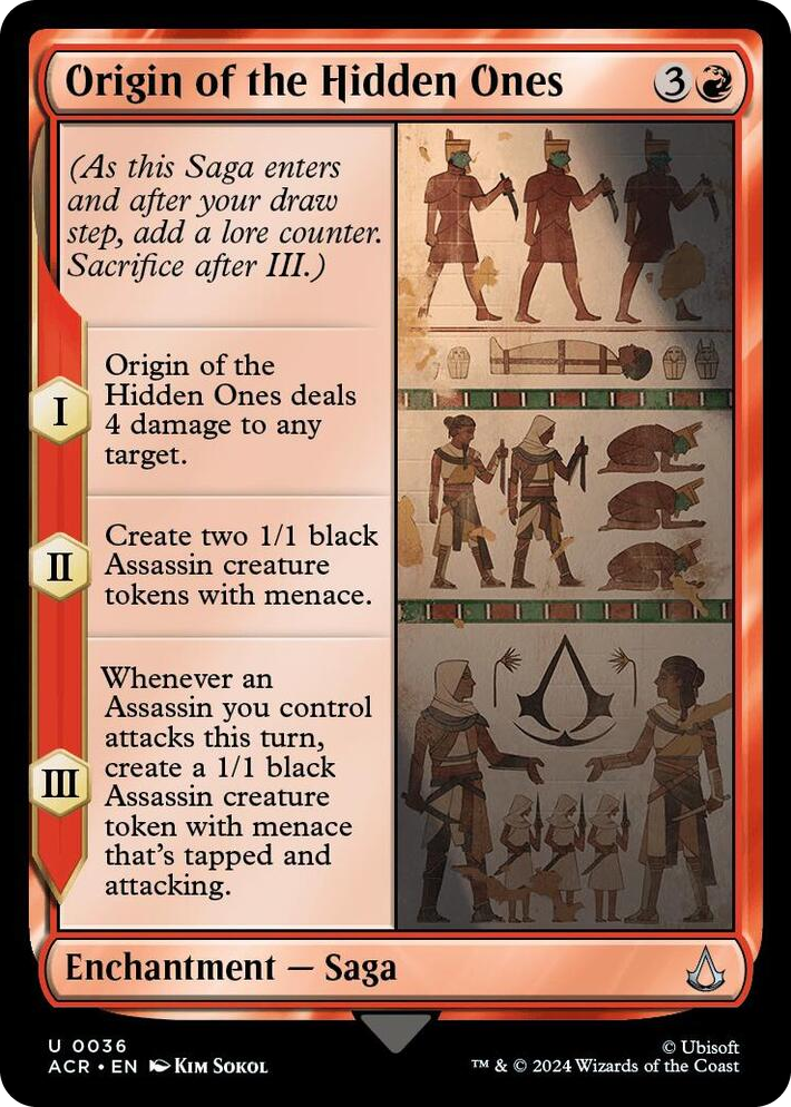 0036 Origin of the Hidden Ones U Universes Beyond: Assassin's Creed