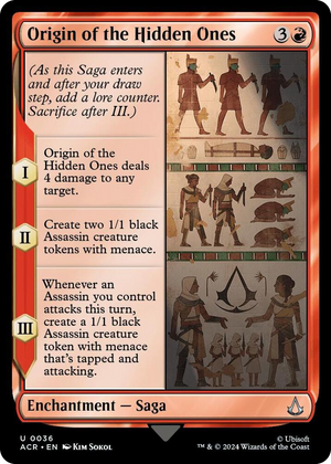 0036 Origin of the Hidden Ones U Universes Beyond: Assassin's Creed