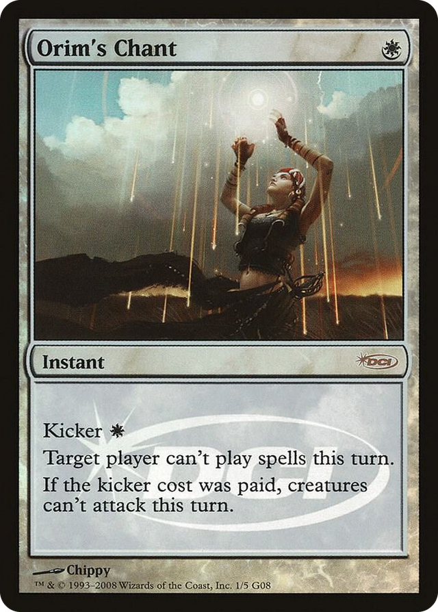 0001 Orim's Chant P Judge Promos
