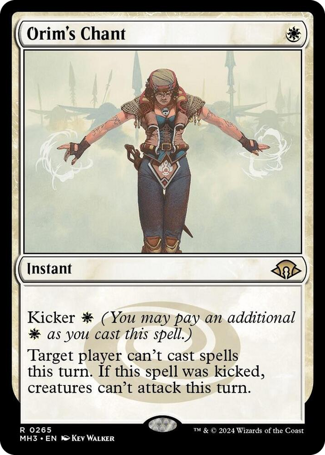 0265 Orim's Chant R Modern Horizons 3