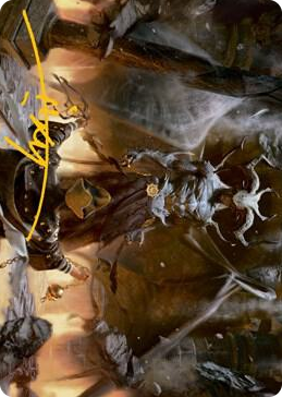 0038 Ormendahl, the Corrupter Art Card (Gold-Stamped Signature) S Art Series: Innistrad: Midnight Hunt