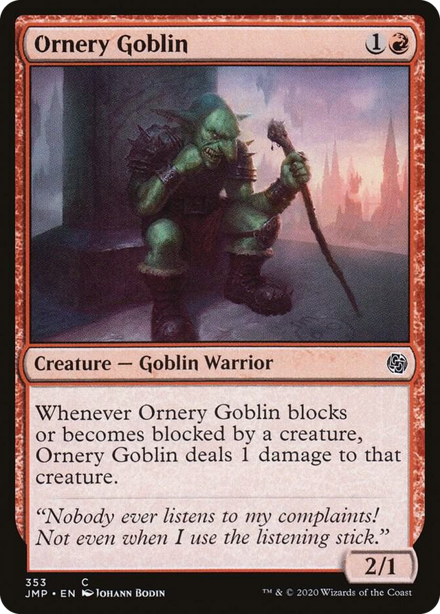 0353 Ornery Goblin C Jumpstart