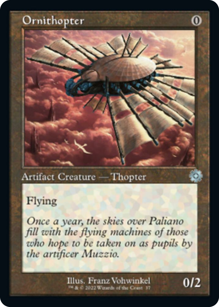 0037 Ornithopter U The Brothers' War: Retro Frame Artifacts