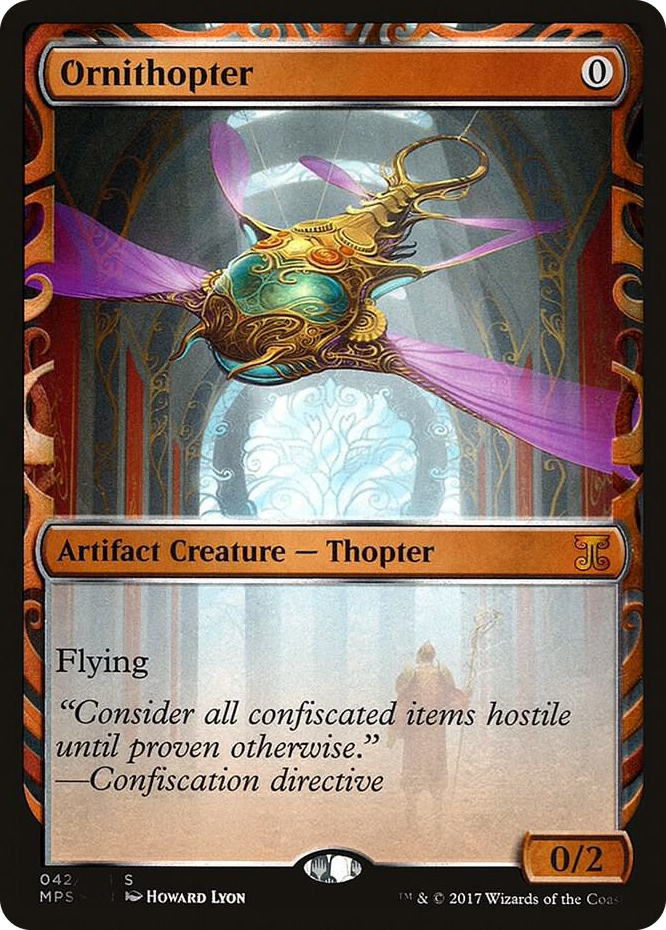 Ornithopter #42 M - Masterpiece Series: Kaladesh Inventions Pokemon card