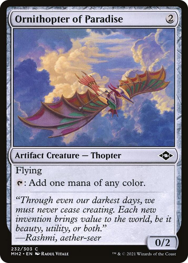 0232 Ornithopter of Paradise C Modern Horizons 2