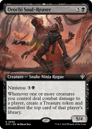 0058 Orochi Soul-Reaver (Extended Art) R Commander: Outlaws of Thunder Junction