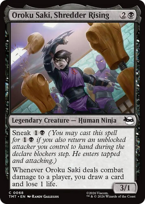 0068 Oroku Saki, Shredder Rising C Teenage Mutant Ninja Turtles