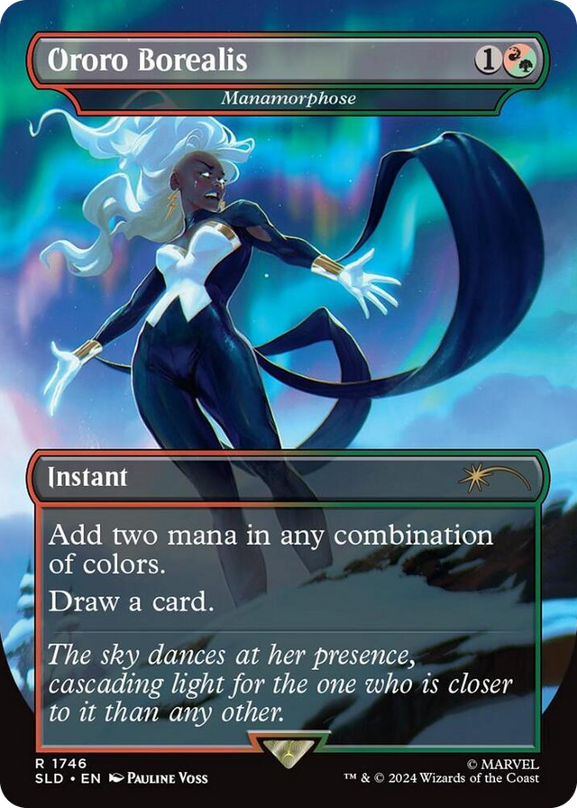 1746 Ororo Borealis - Manamorphose R Secret Lair Drop Series