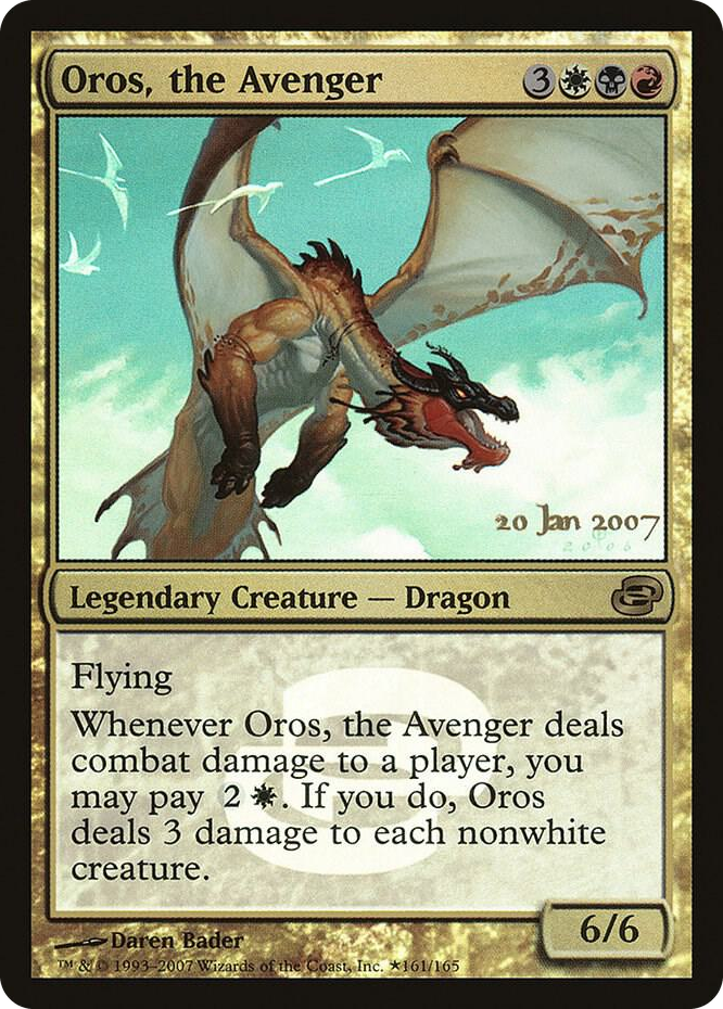 Oros, the Avenger #161 P - Prerelease Cards Pokemon card