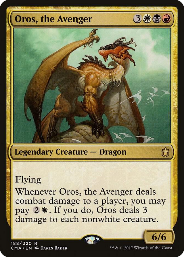 0188 Oros, the Avenger R Commander Anthology