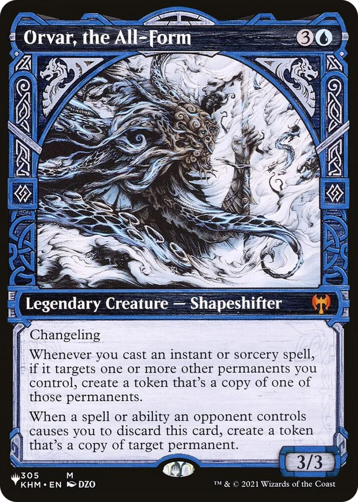 0305 Orvar, the All-Form (Showcase) M The List Reprints