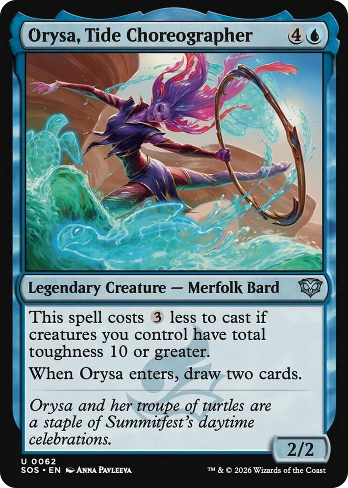 0062 Orysa, Tide Choreographer U Secrets of Strixhaven