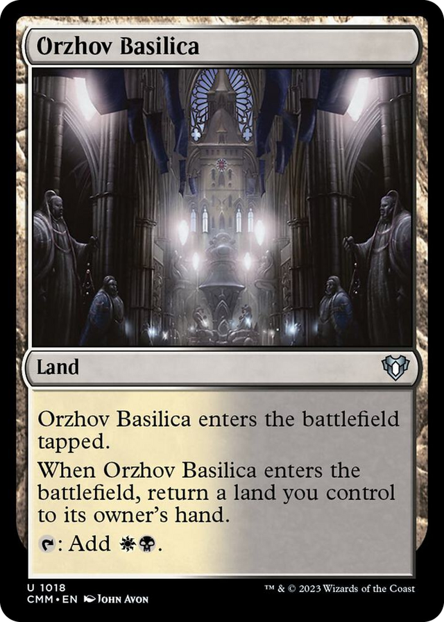 1018 Orzhov Basilica U Commander Masters