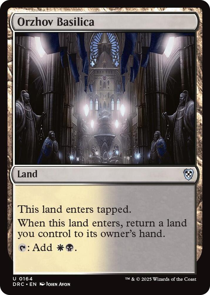 0164 Orzhov Basilica U Commander: Aetherdrift
