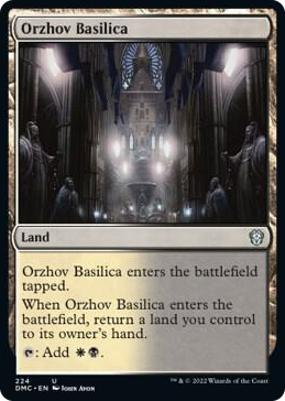 0224 Orzhov Basilica C Commander: Dominaria United