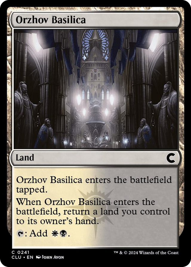 0241 Orzhov Basilica C Ravnica: Clue Edition